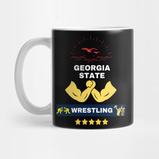 Georgia State wrestling Mug